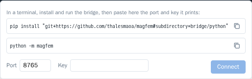 Local script window